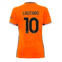 Echipament fotbal Inter Milan Lautaro Martinez #10 Tricou Treilea 2023-24 pentru femei maneca scurta